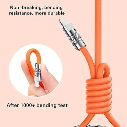 120Watt 3 in 1 Fast Charging Cable For All Smartphone