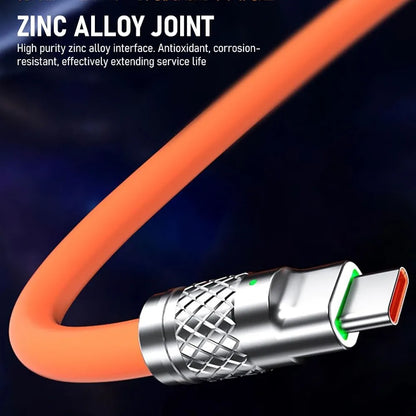 120Watt 3 in 1 Fast Charging Cable For All Smartphone