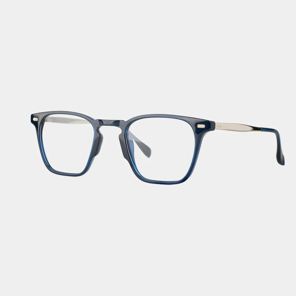 YOURSPEX Brown Tort Wayfarer Full Rim Acetate Metal Frame-Computer Spex (Zero Power)