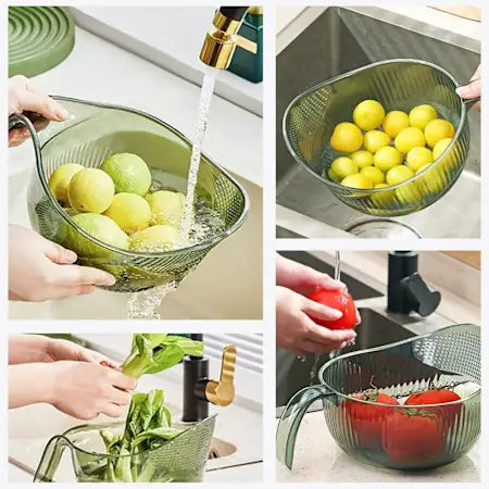 Multi-Functional Basket Strainer - Assorted - wow dukan